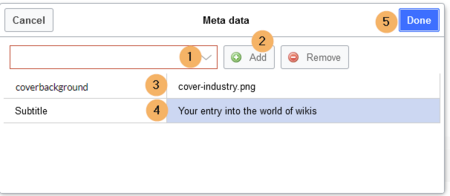 Meta data